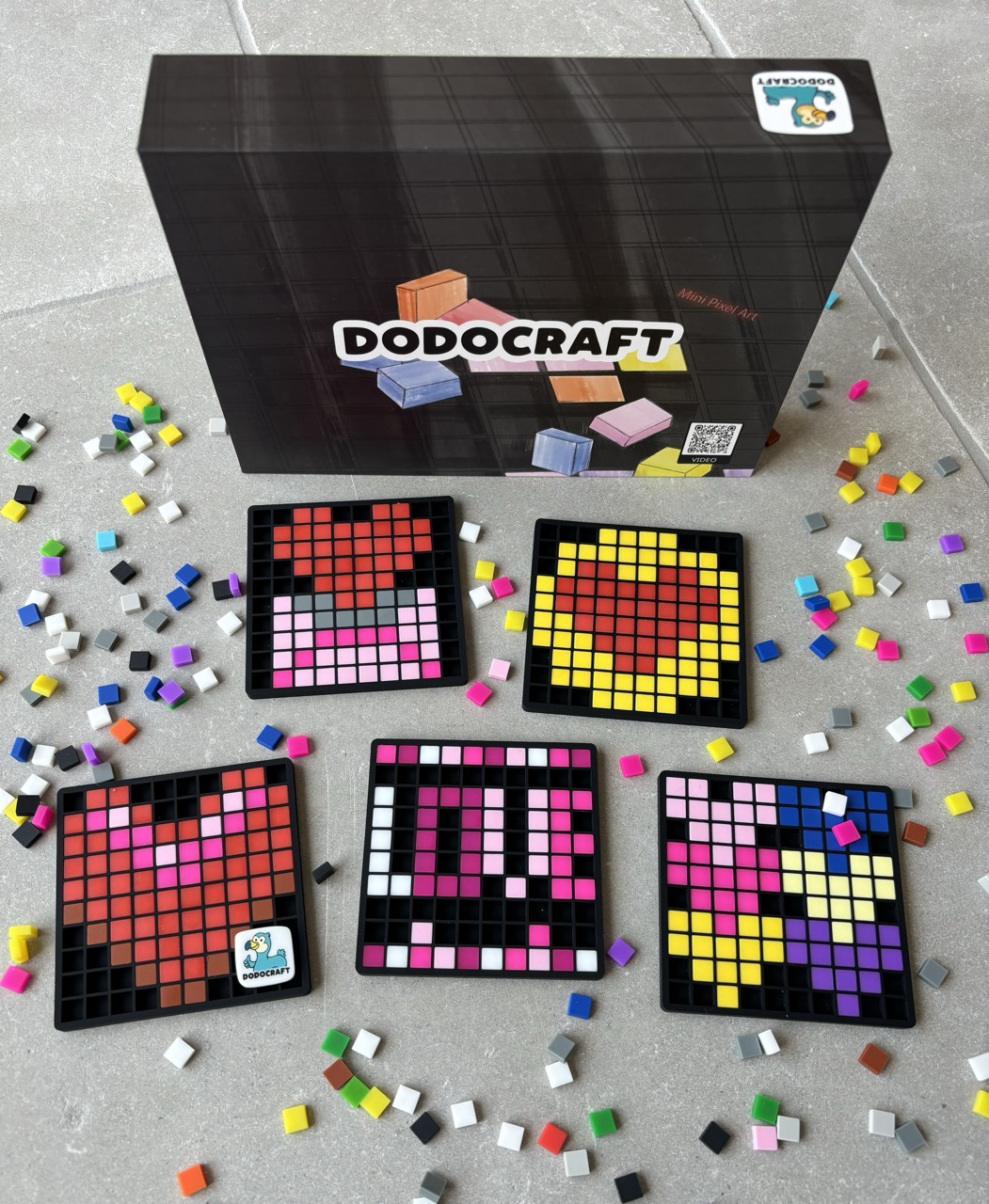 Le mini pixel art silicone