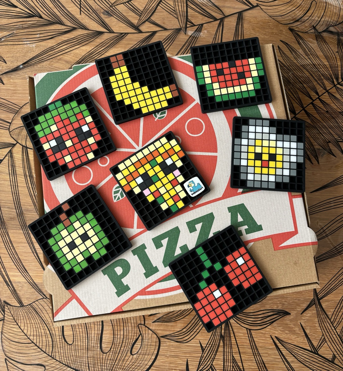 Le mini pixel art silicone