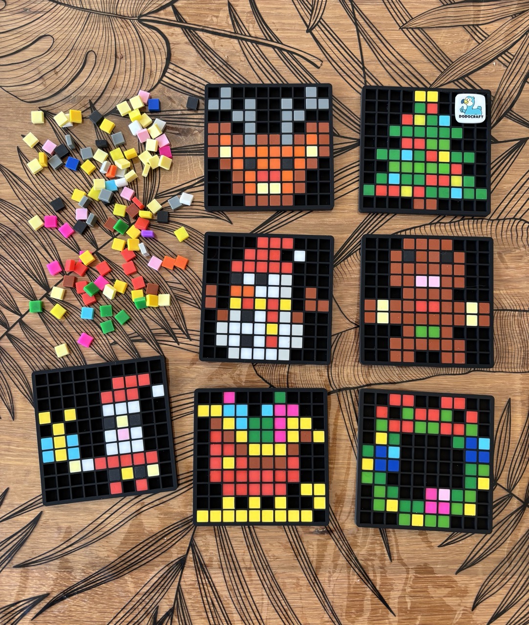 Le mini pixel art silicone