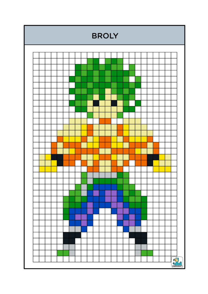 Pixel Art Broly