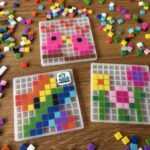 6 Mini durchsichtige Silikonraster 10×10 — 2