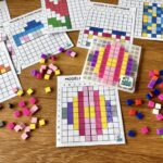 6 Mini durchsichtige Silikonraster 10×10 — 4