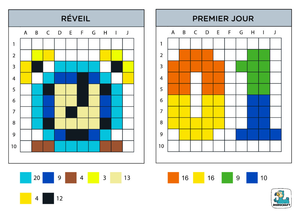Pixel Art Rentrée Scolaire