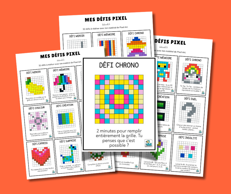 Pixel-Challenge-Spiel