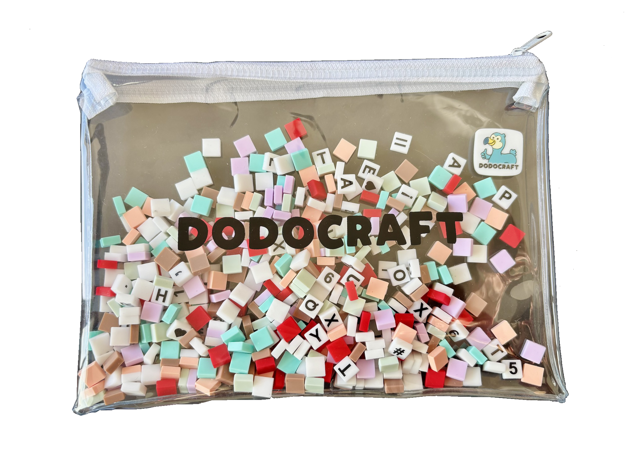 Etui 500 Pixel: Buchstaben, Zahlen & 6 neue Farben