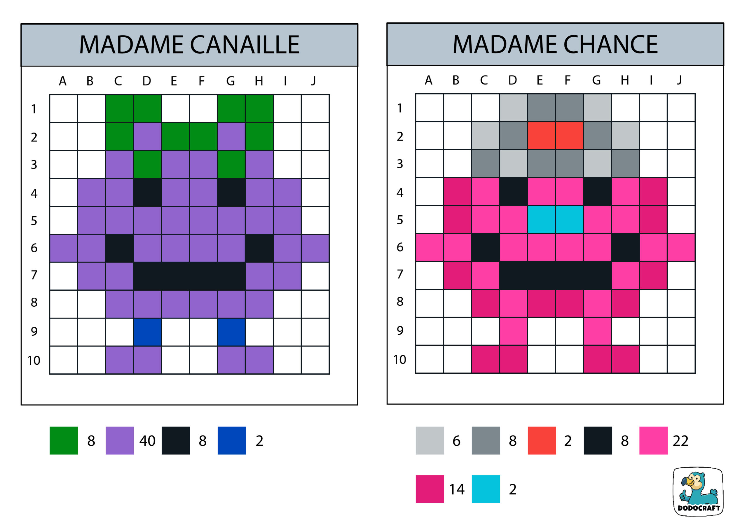 Modèles de Monsieur & Madame