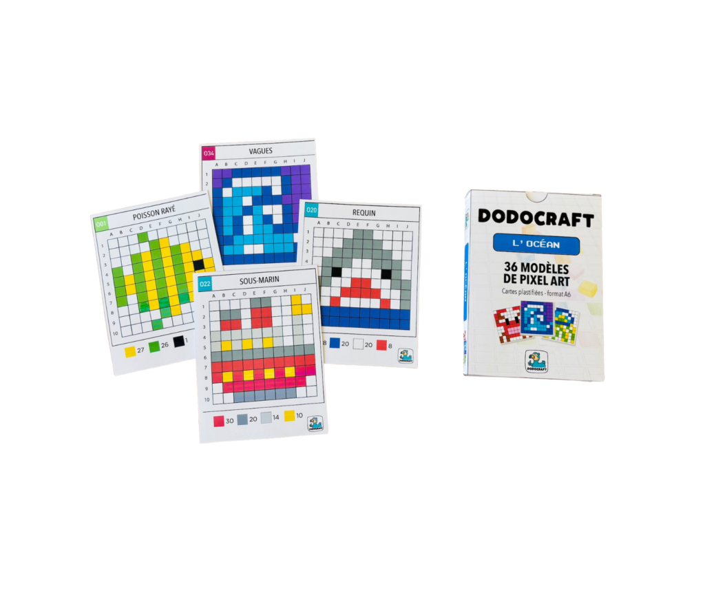 Pixel Art Karten – 36 Ozeanmodelle