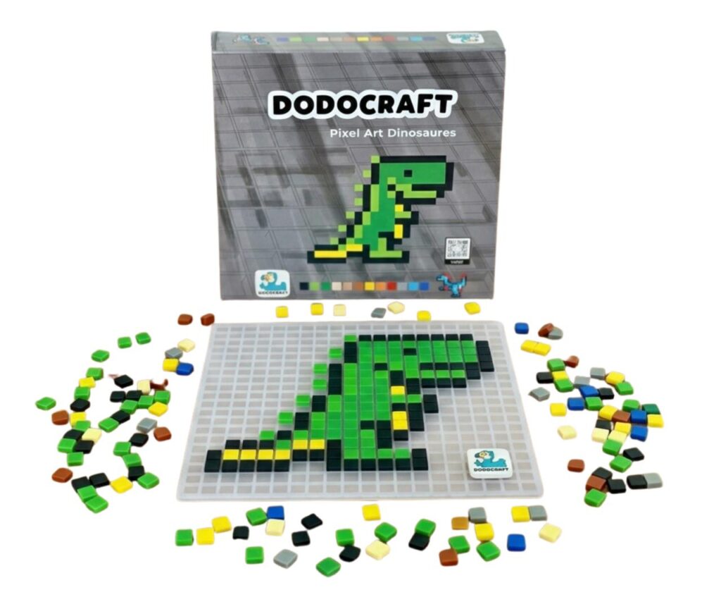 Dino Pixel Art Box